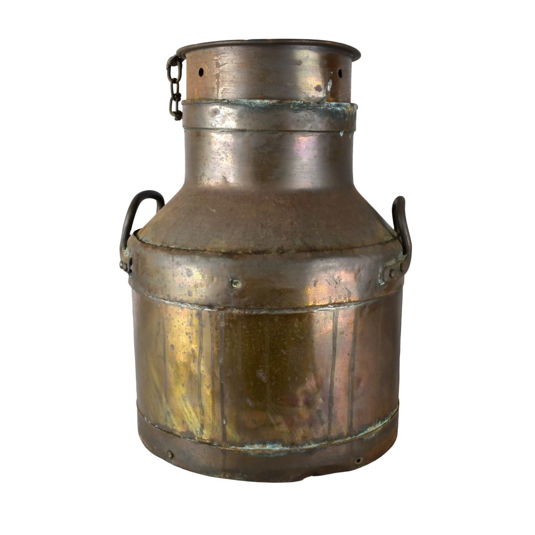 Copper Two Handled Milk Can - 3