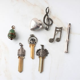 Sterling Pins and Pendants