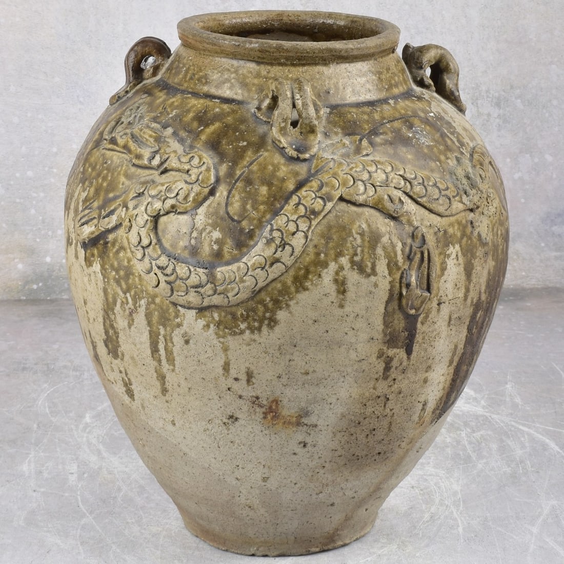 Antique Chinese Pottery Jar (1 of 8)