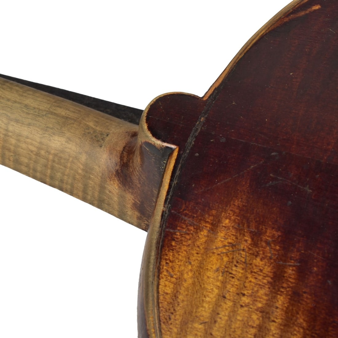 Antique German Violin with Case - 7