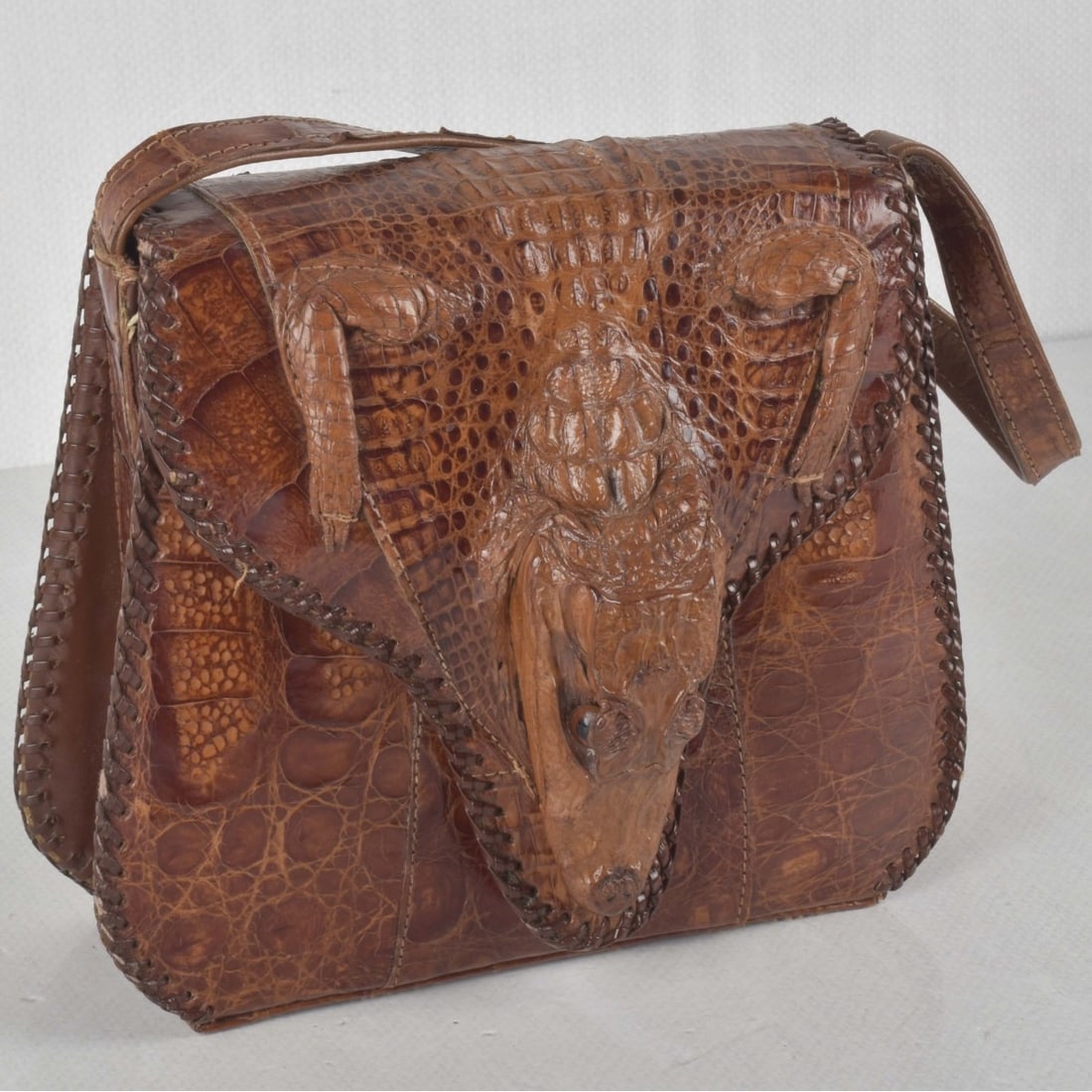 1960's Alligator Handbag (1 of 9)