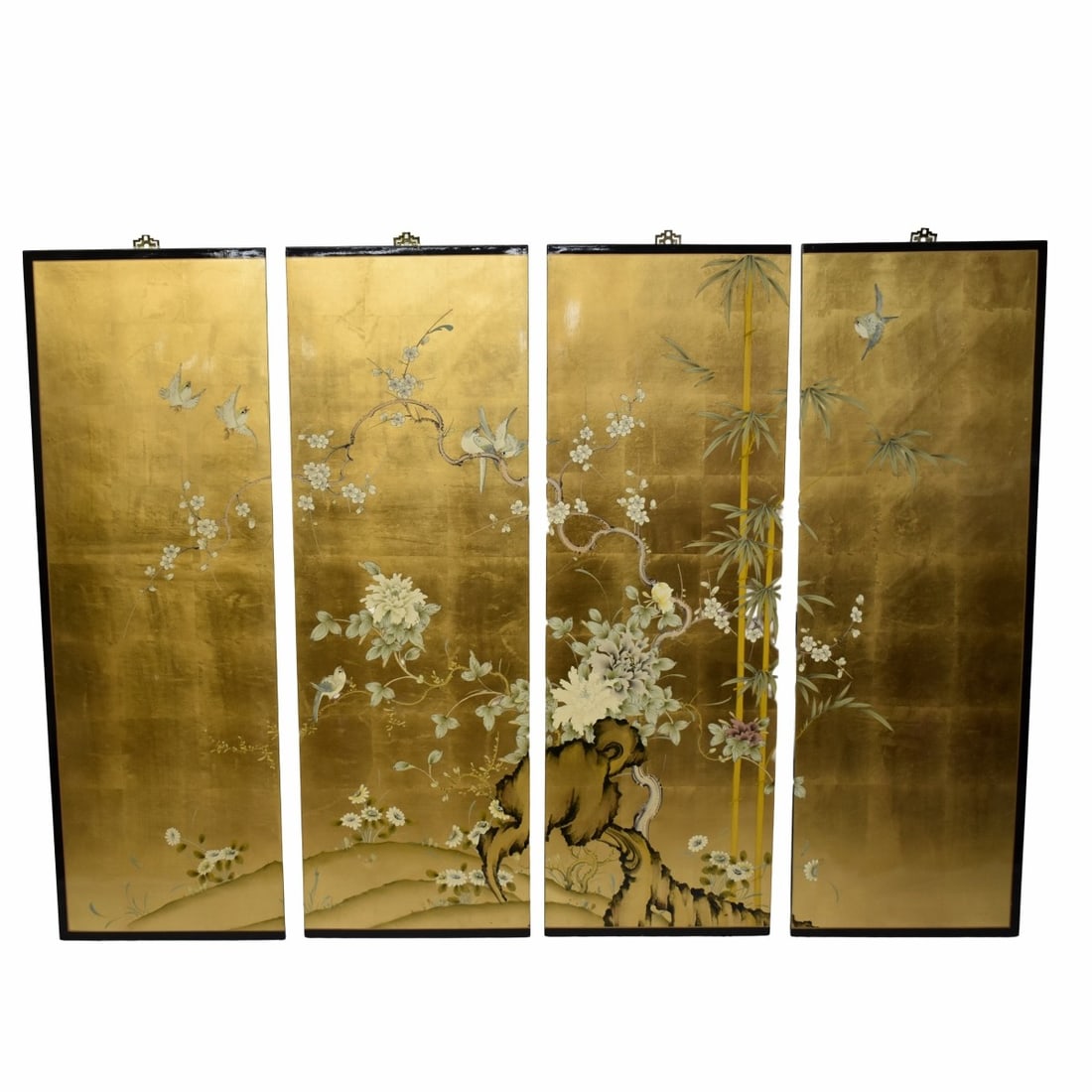 Modern Chinese Hand Painted Wall Panels (1 of 8)