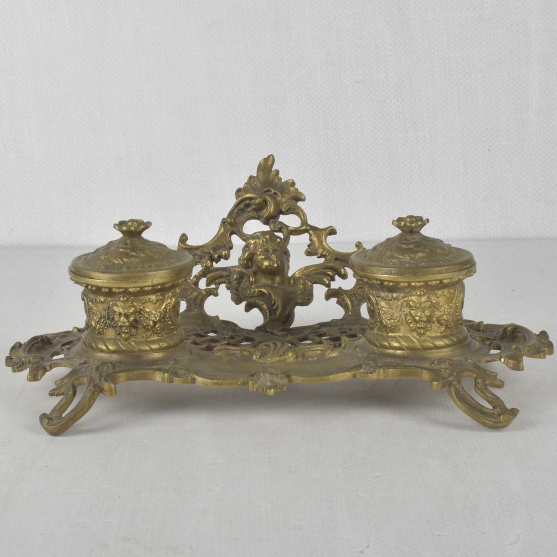 French Art Nouveau Pen Stand (1 of 6)