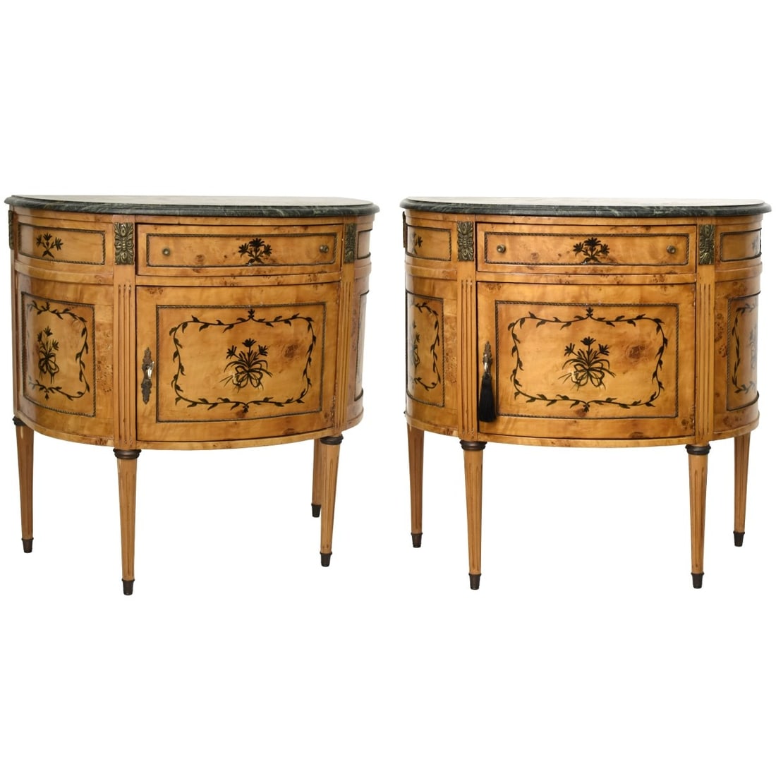 Demilune Commodes / Nightstands (1 of 9)