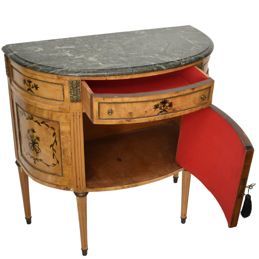 Demilune Commodes / Nightstands - 3