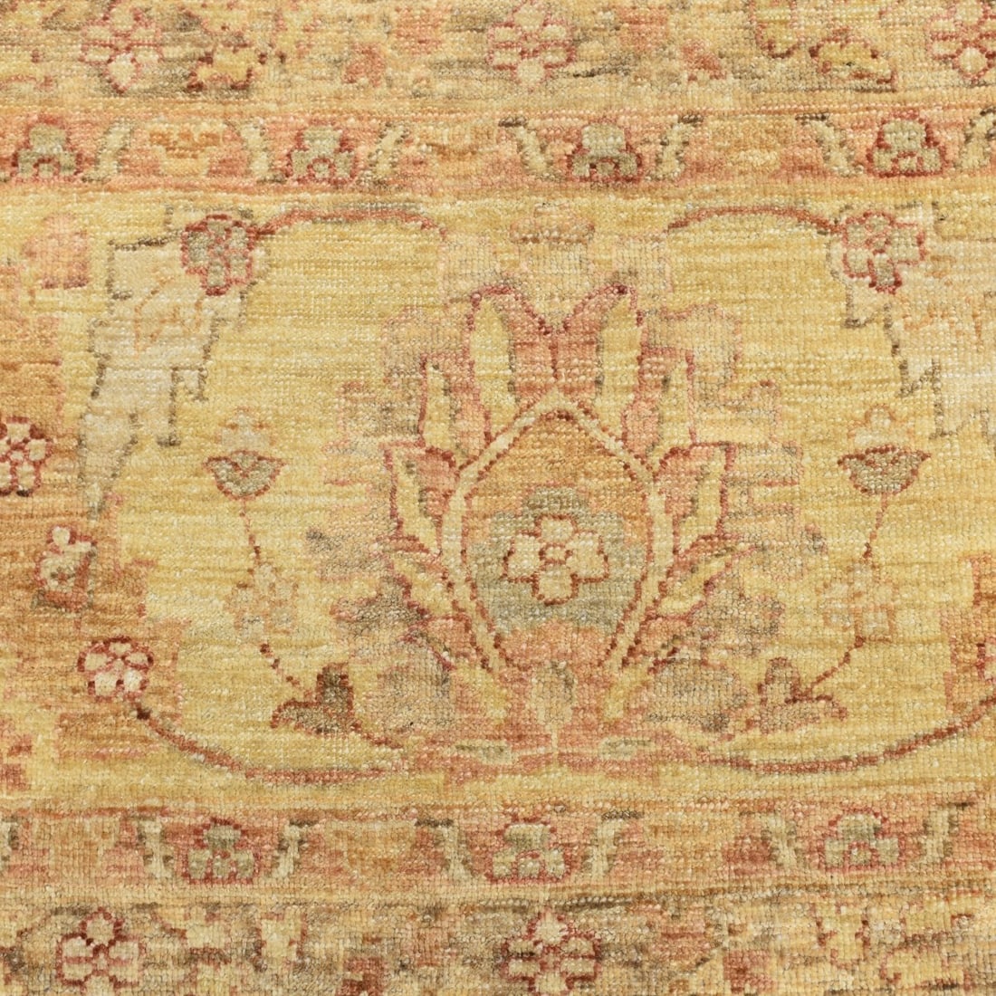 Modern Oushak Wool Carpet - 2