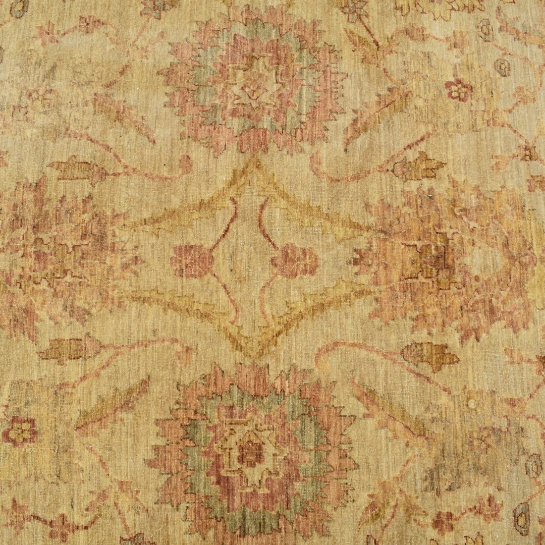 Modern Oushak Wool Carpet - 4