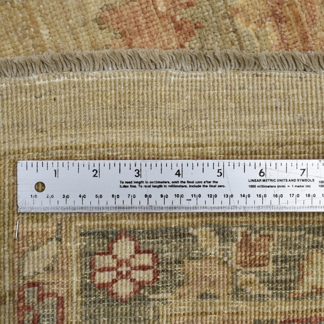 Modern Oushak Wool Carpet - 7