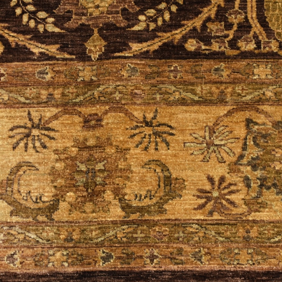Modern Oushak Wool Carpet - 4