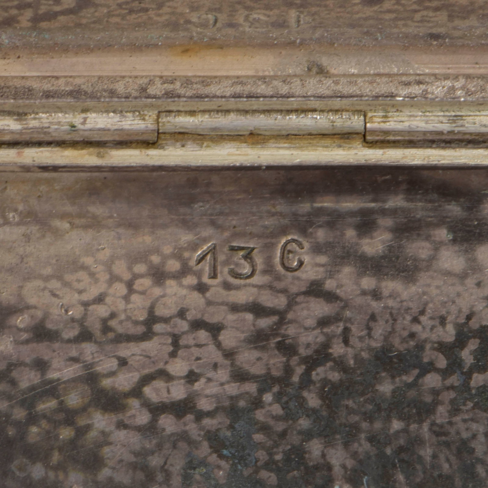 Russian 84 Silver Cigarette Case - 6