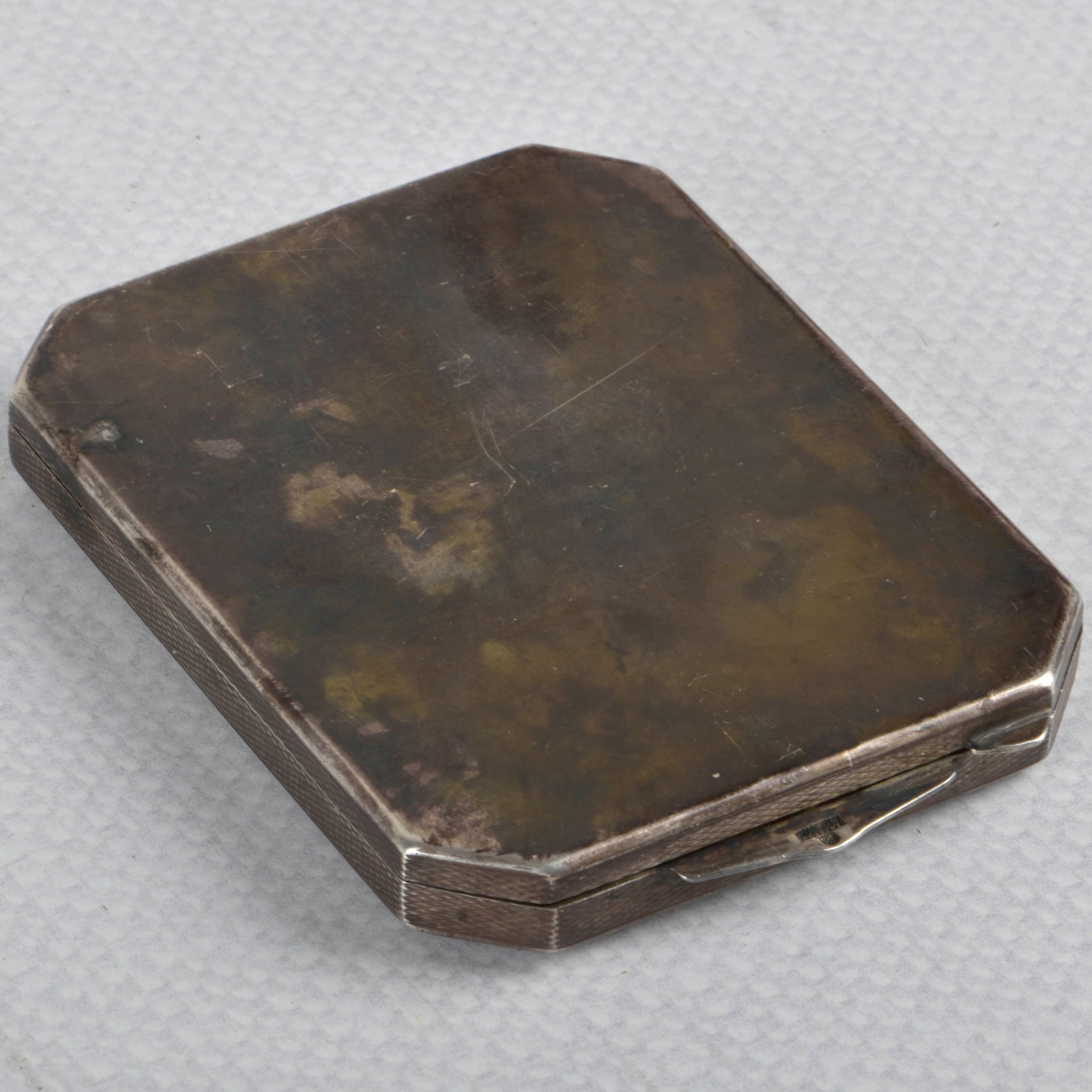 Russian 84 Silver Cigarette Case - 9
