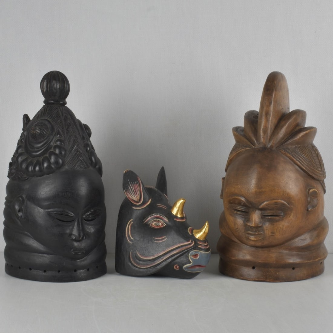 Carved Tribal Sculptures (1 of 7)