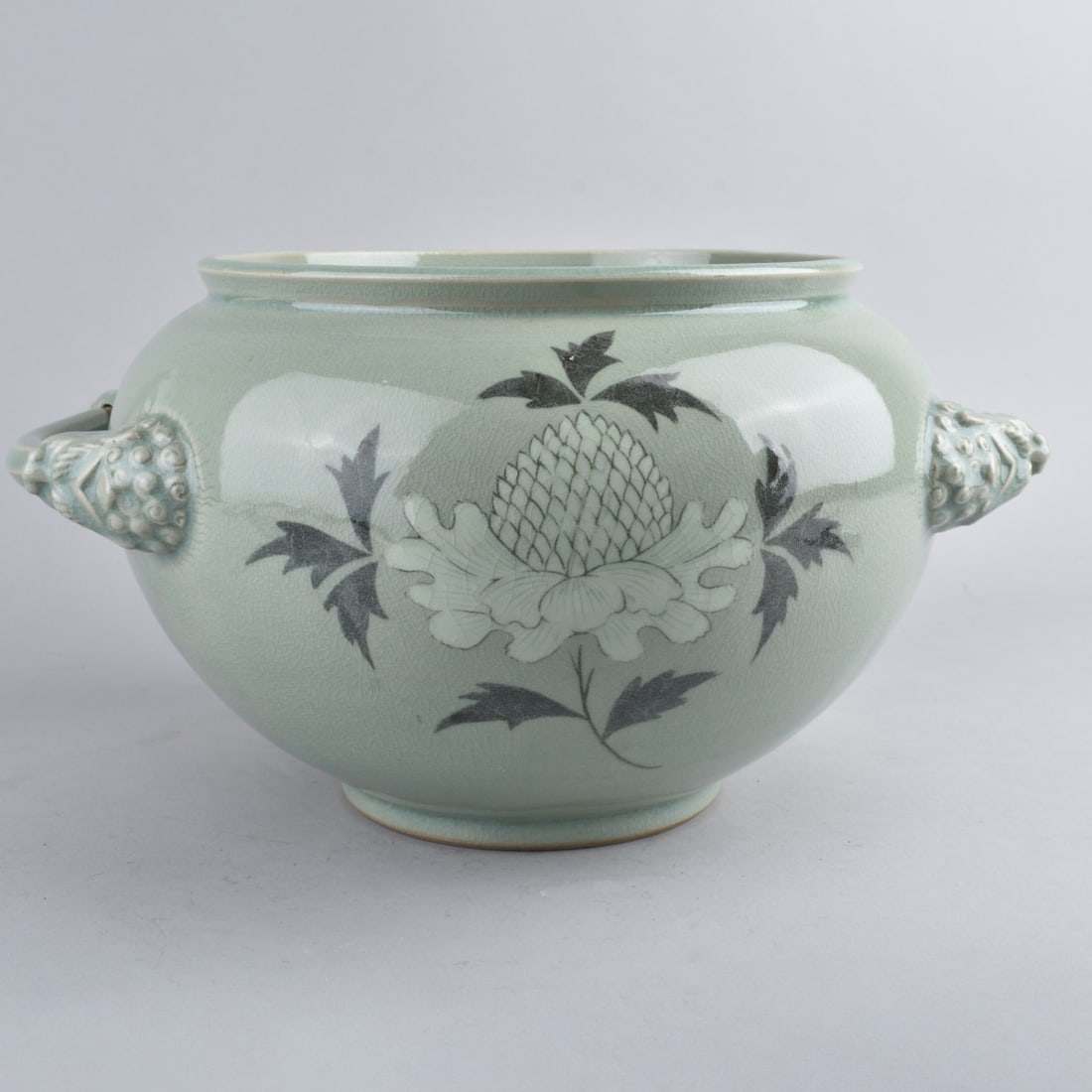 Large Korean Celadon Jardiniere (1 of 8)