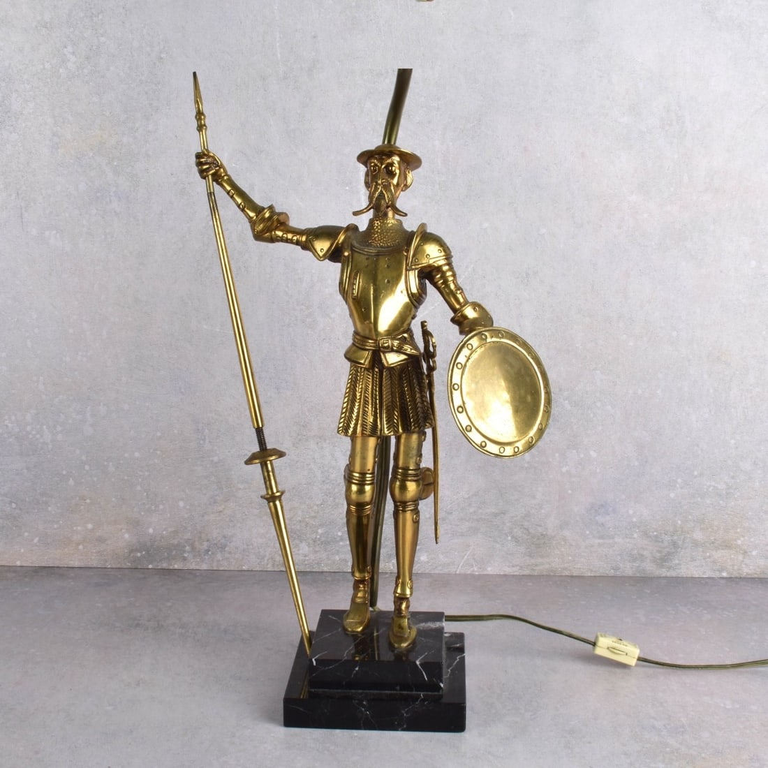 Vintage Bronze Don Quixote Sculpture (1 of 6)