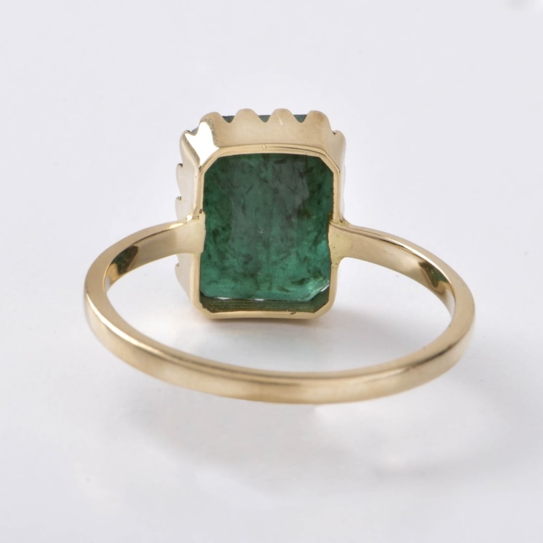 Emerald and 14K Ring - 4
