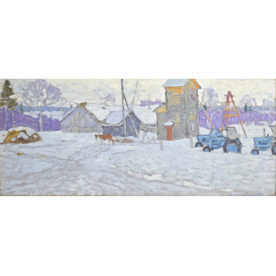 Albert Agafonovich Chetverikov, Russian (20th C.) (1 of 9)