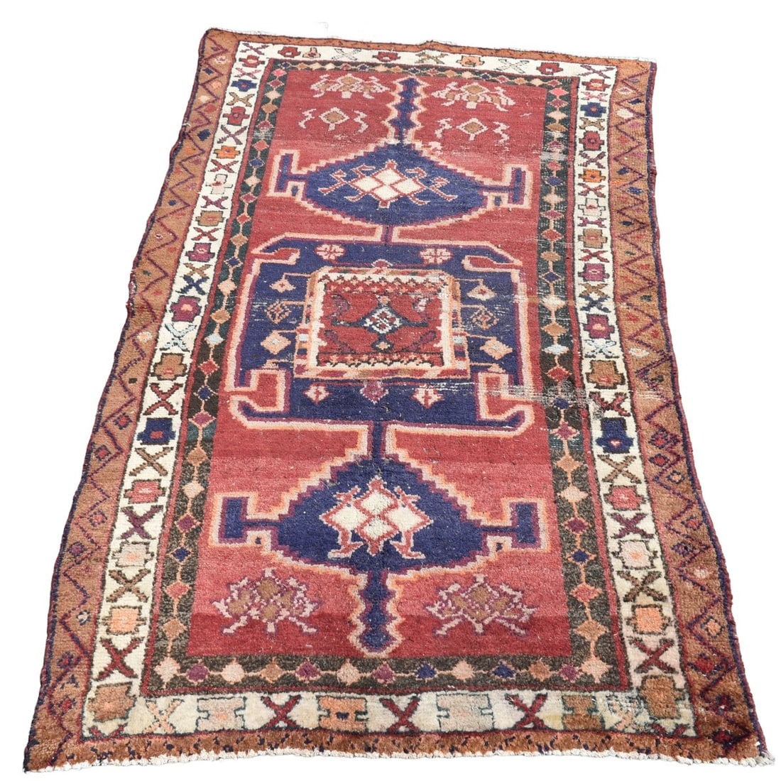 Vintage Iran Hamaden Rug (1 of 8)