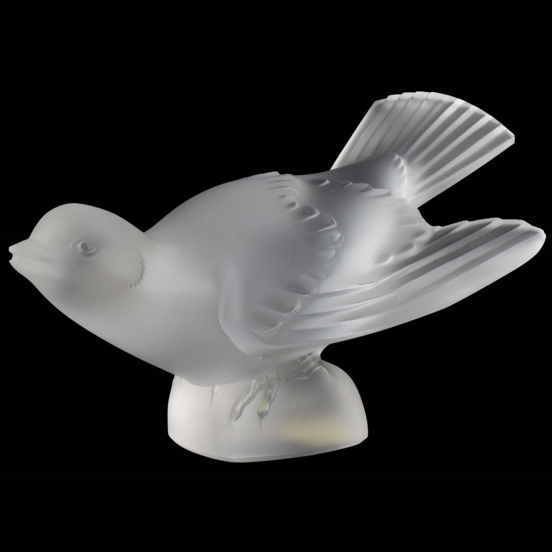 Lalique France Crystal Sparrow (1 of 7)