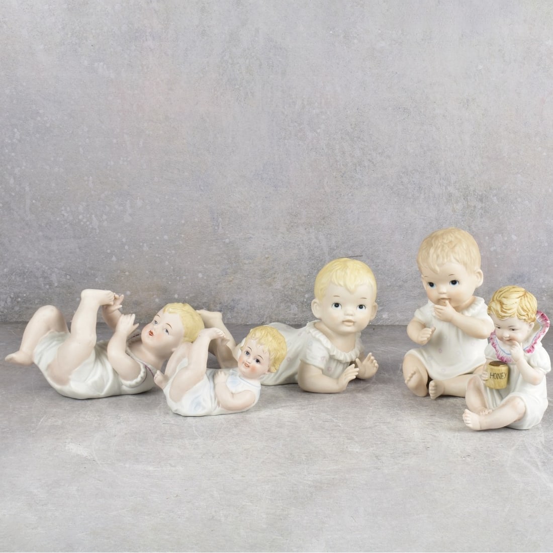 German Bisque Piano Babies (1 of 9)