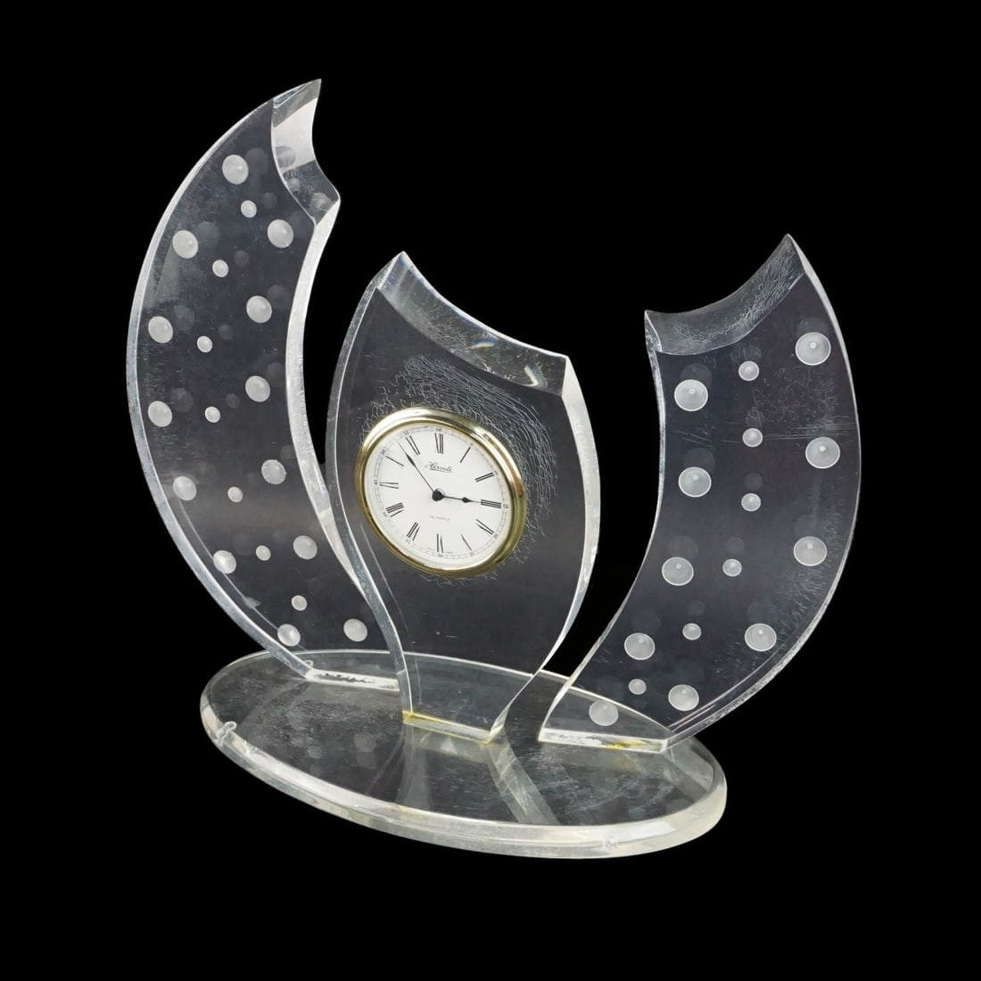 Lucite Clock - 2