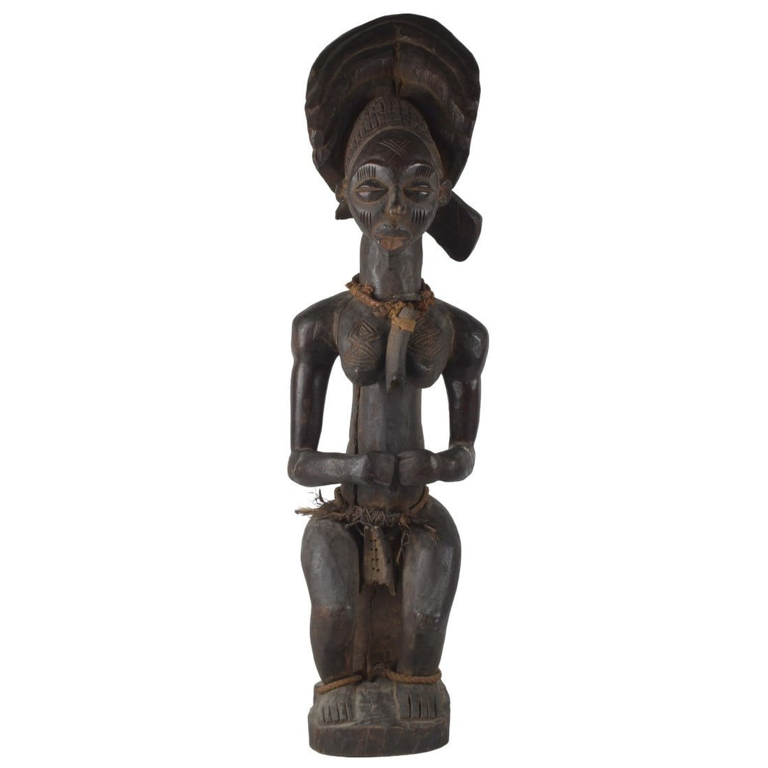 Female Songye Wood Sculpture (1 of 9)