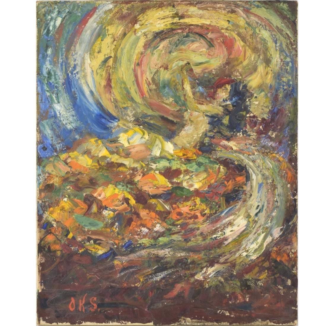 Impressionist Oil on Canvas (1 of 5)