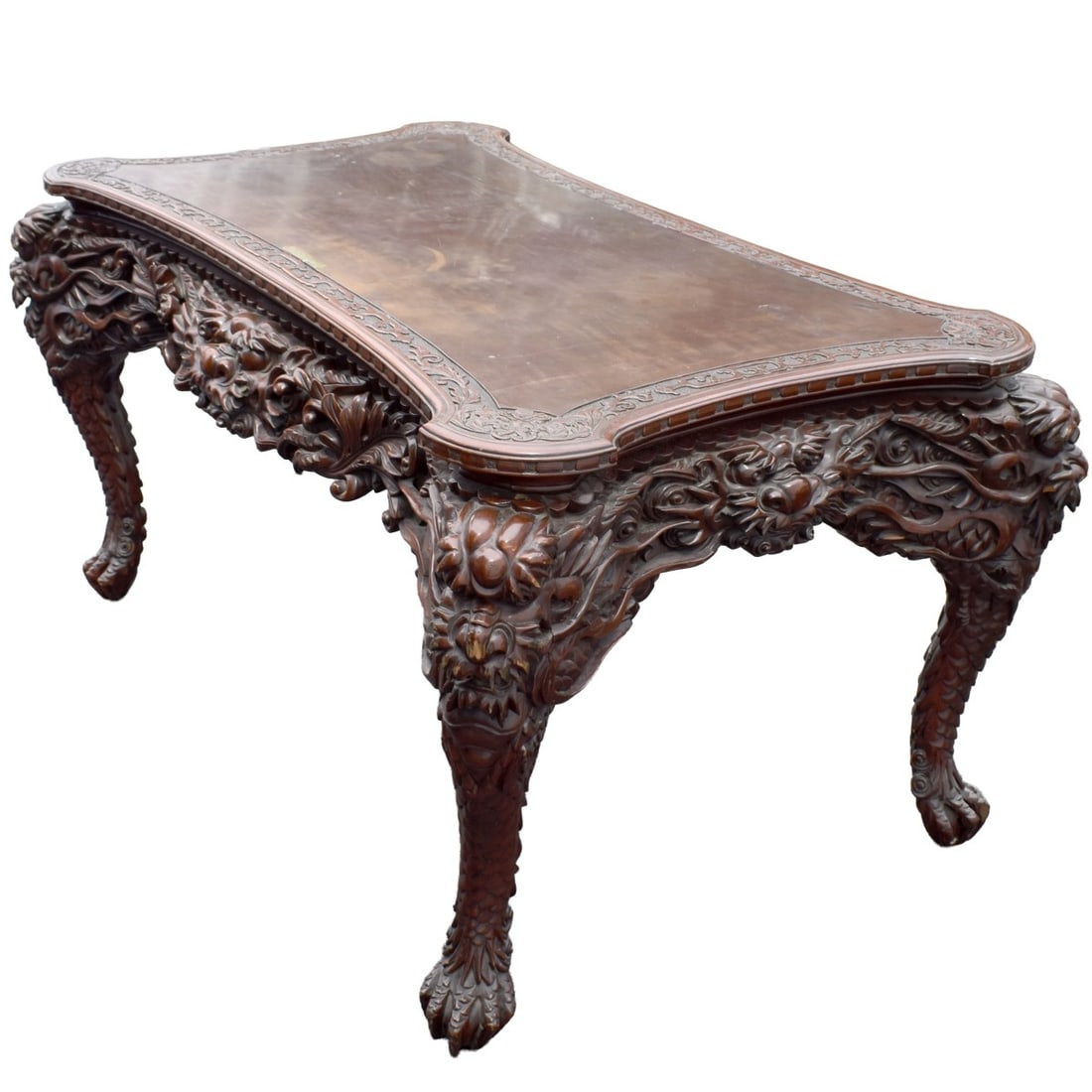 Carved Chinese Table - 3