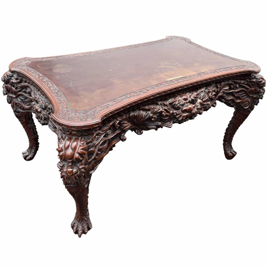 Carved Chinese Table - 4