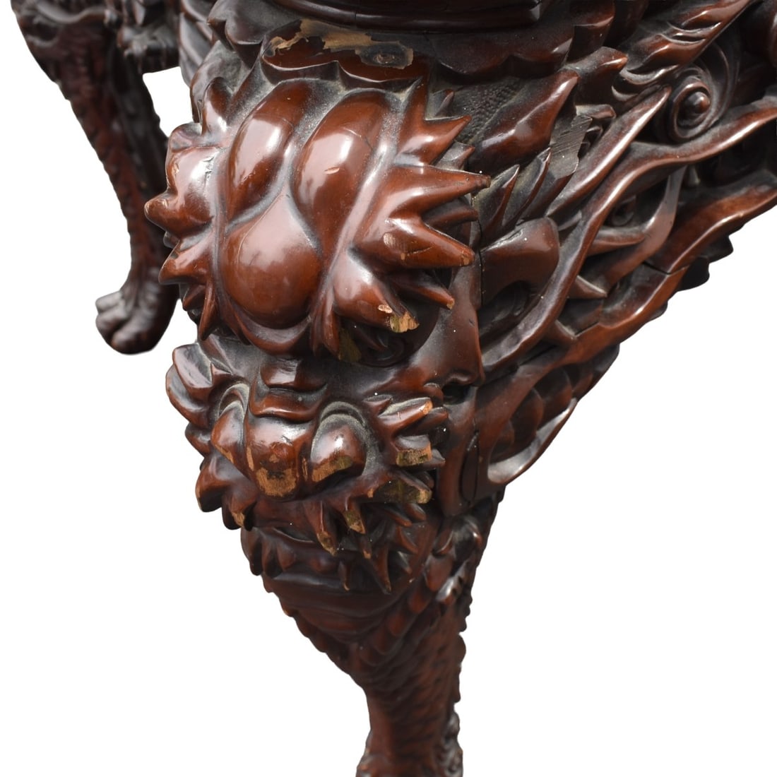 Carved Chinese Table - 7
