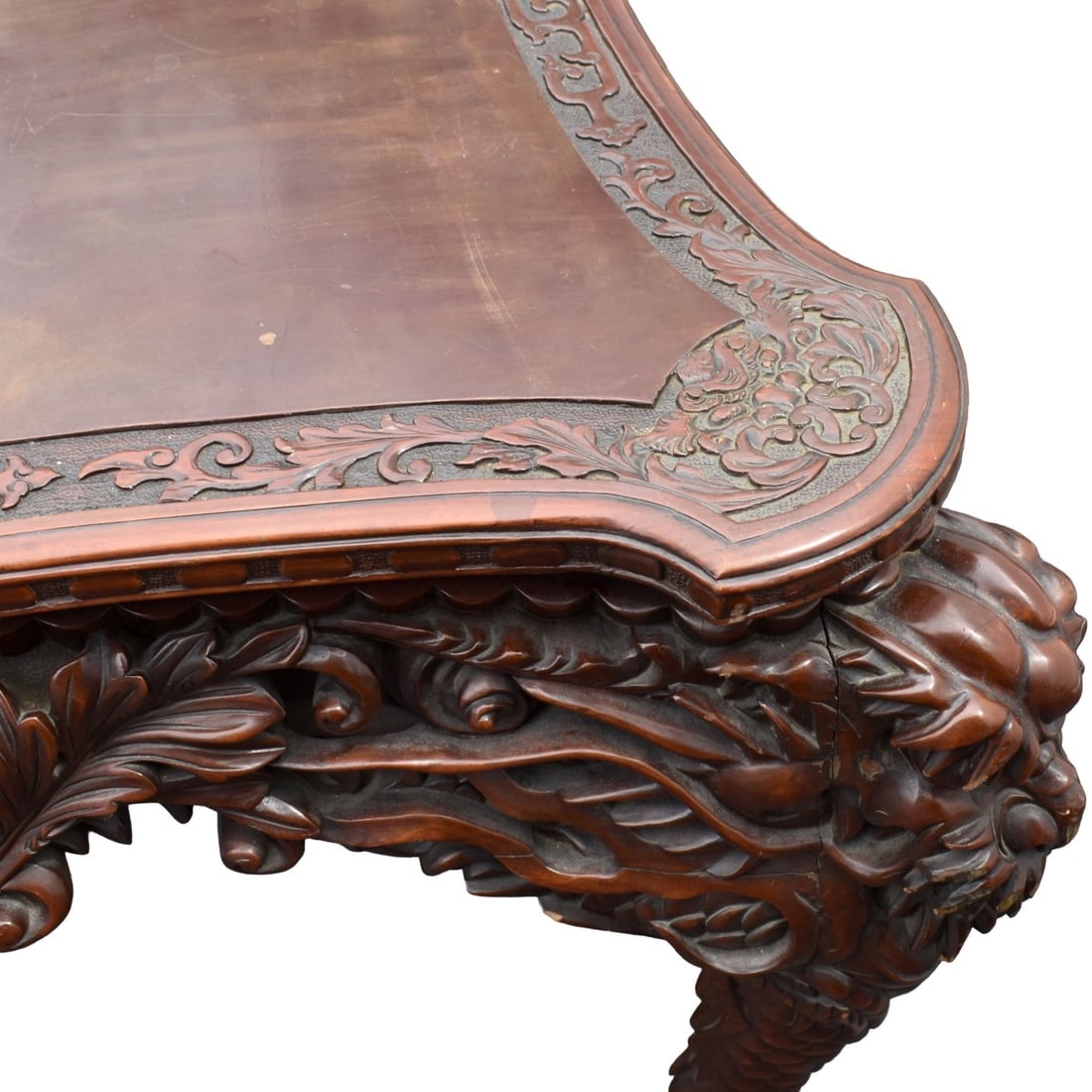 Carved Chinese Table - 8