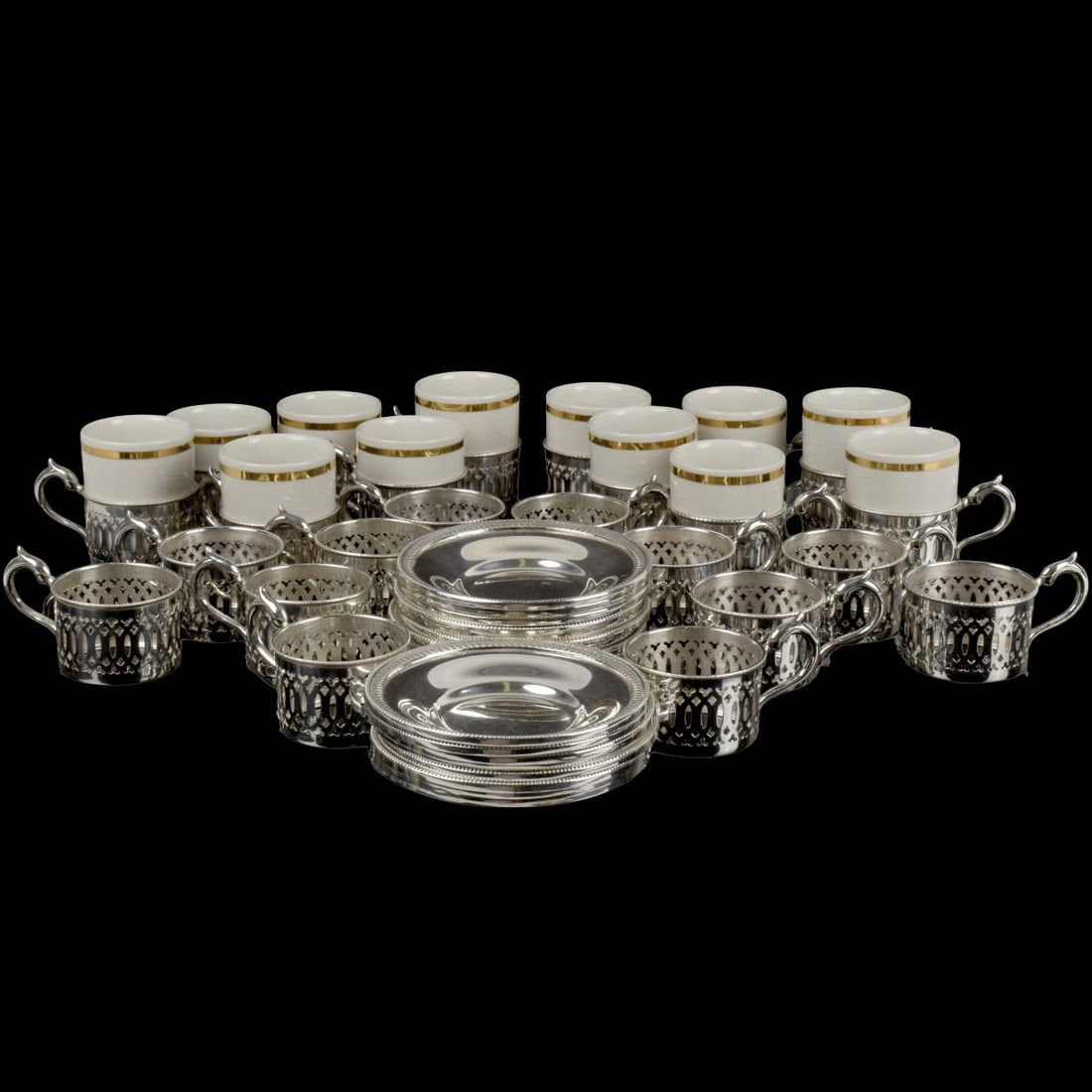 Camusso Sterling Silver Demitasse Set (1 of 8)