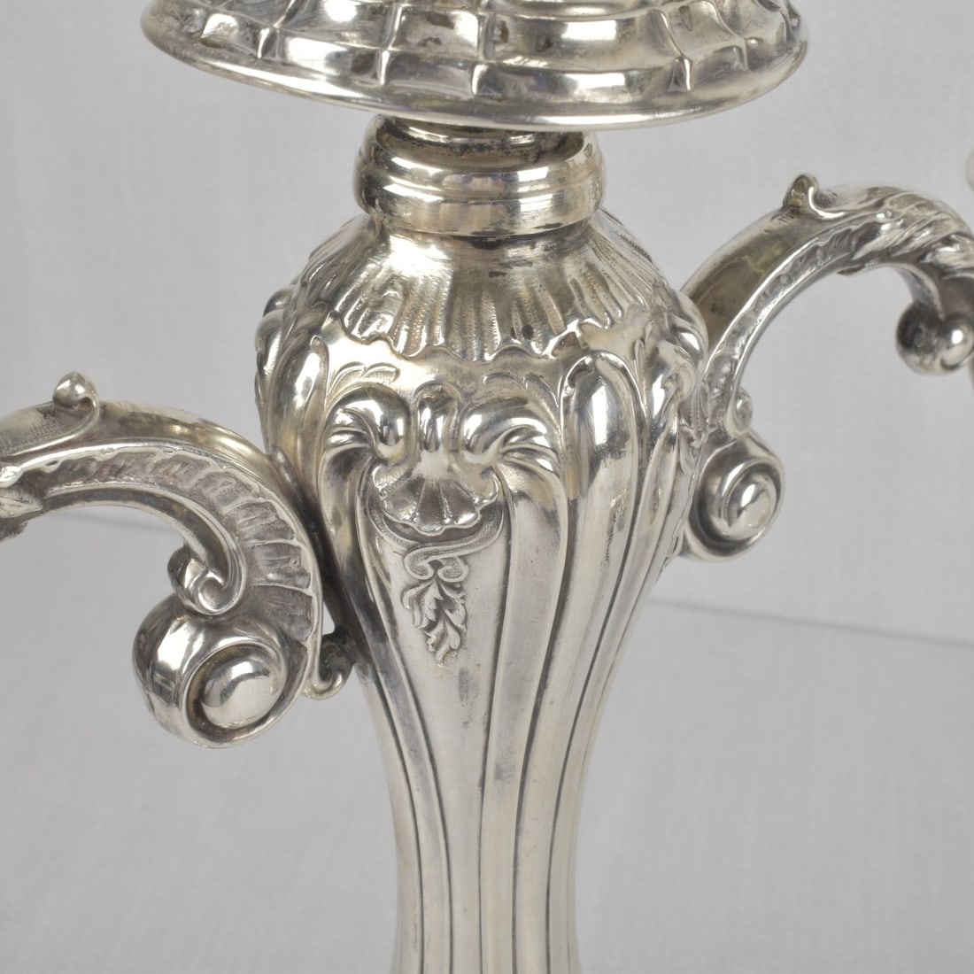 Camusso Sterling Silver Candelabra - 4