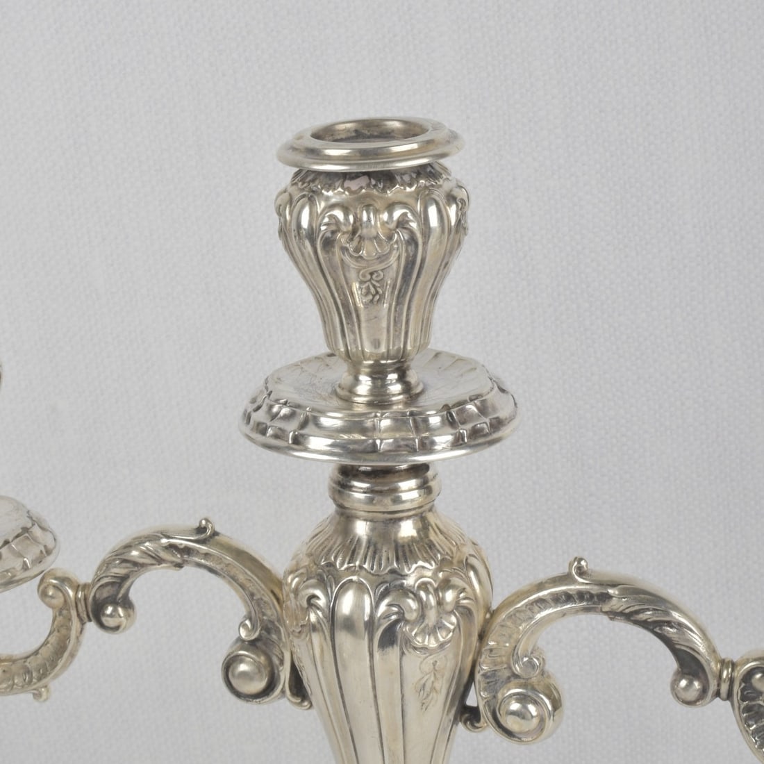 Camusso Sterling Silver Candelabra - 5