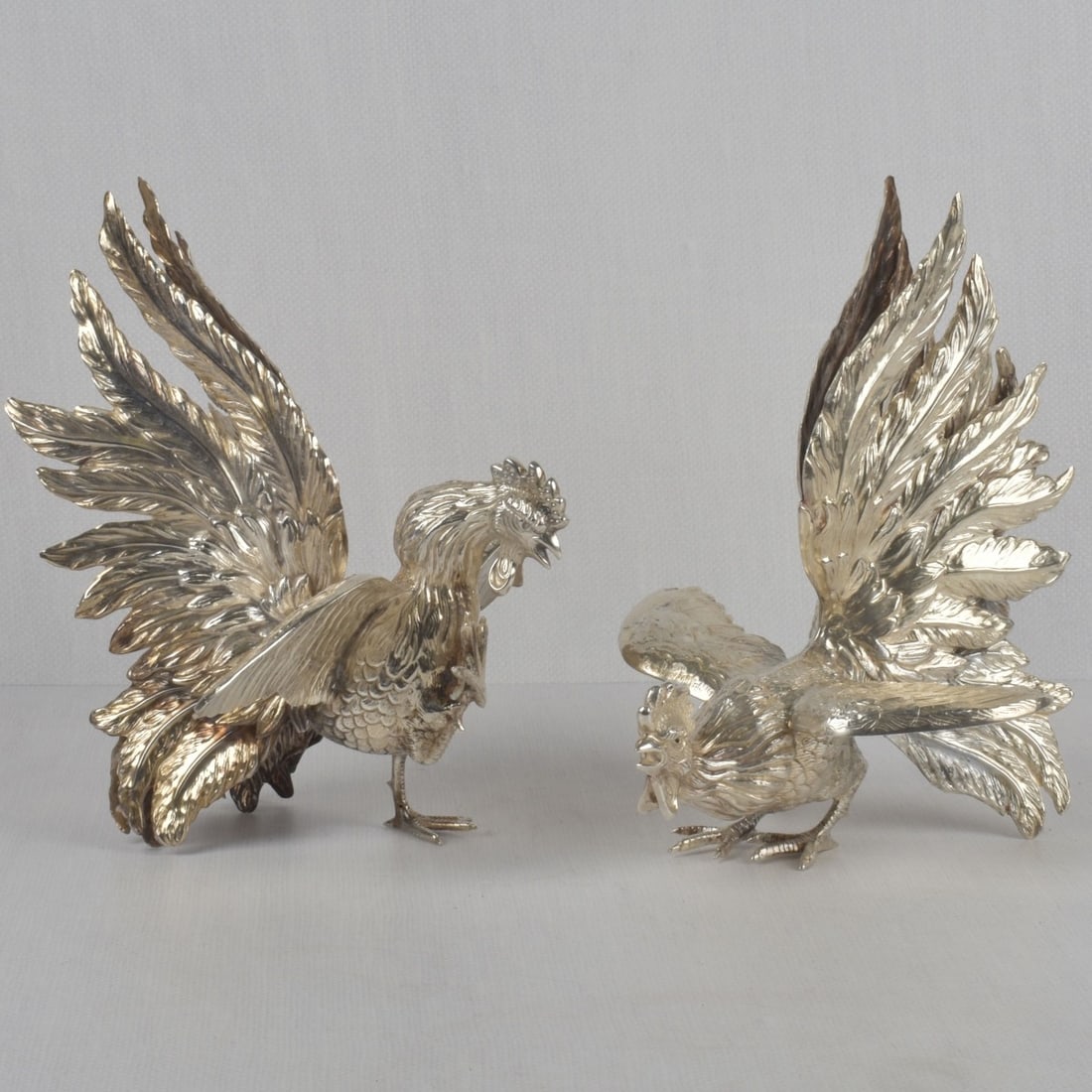 Camusso Sterling Silver Fighting Roosters (1 of 9)