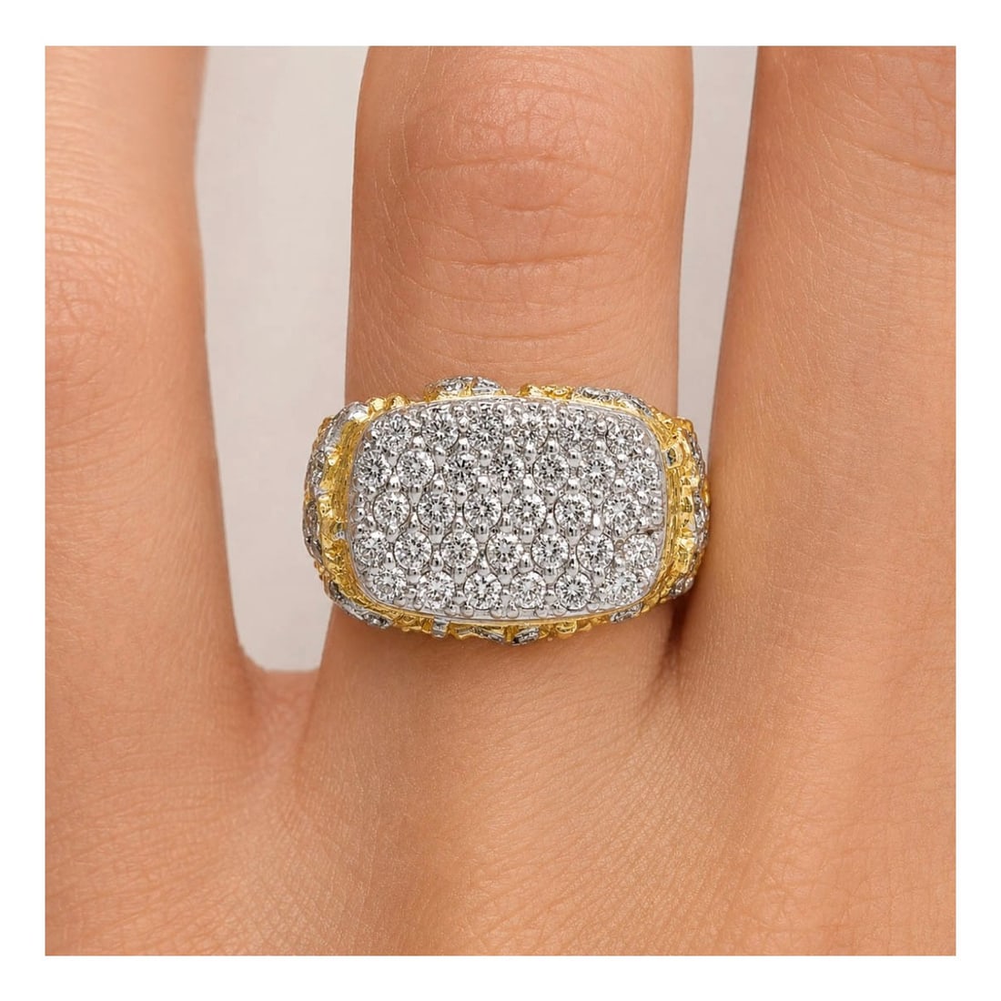 Diamond and 18K Ring - 4