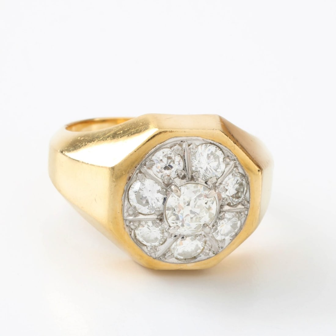 Diamond and 18K Ring - 2