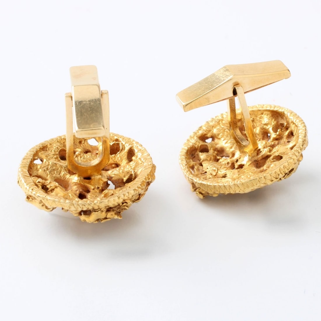 Diamond and and 14K Cufflinks - 3
