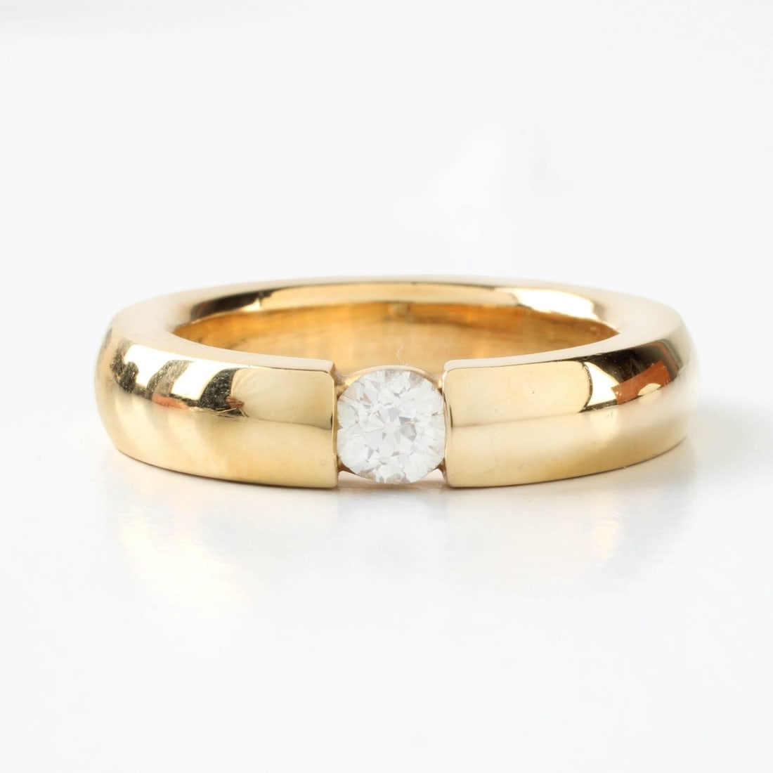 Diamond and 18K Ring - 2