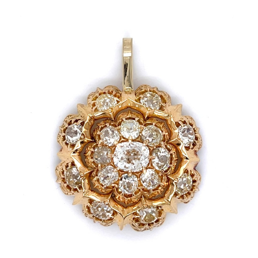 Diamond and 18K Pendant (1 of 5)