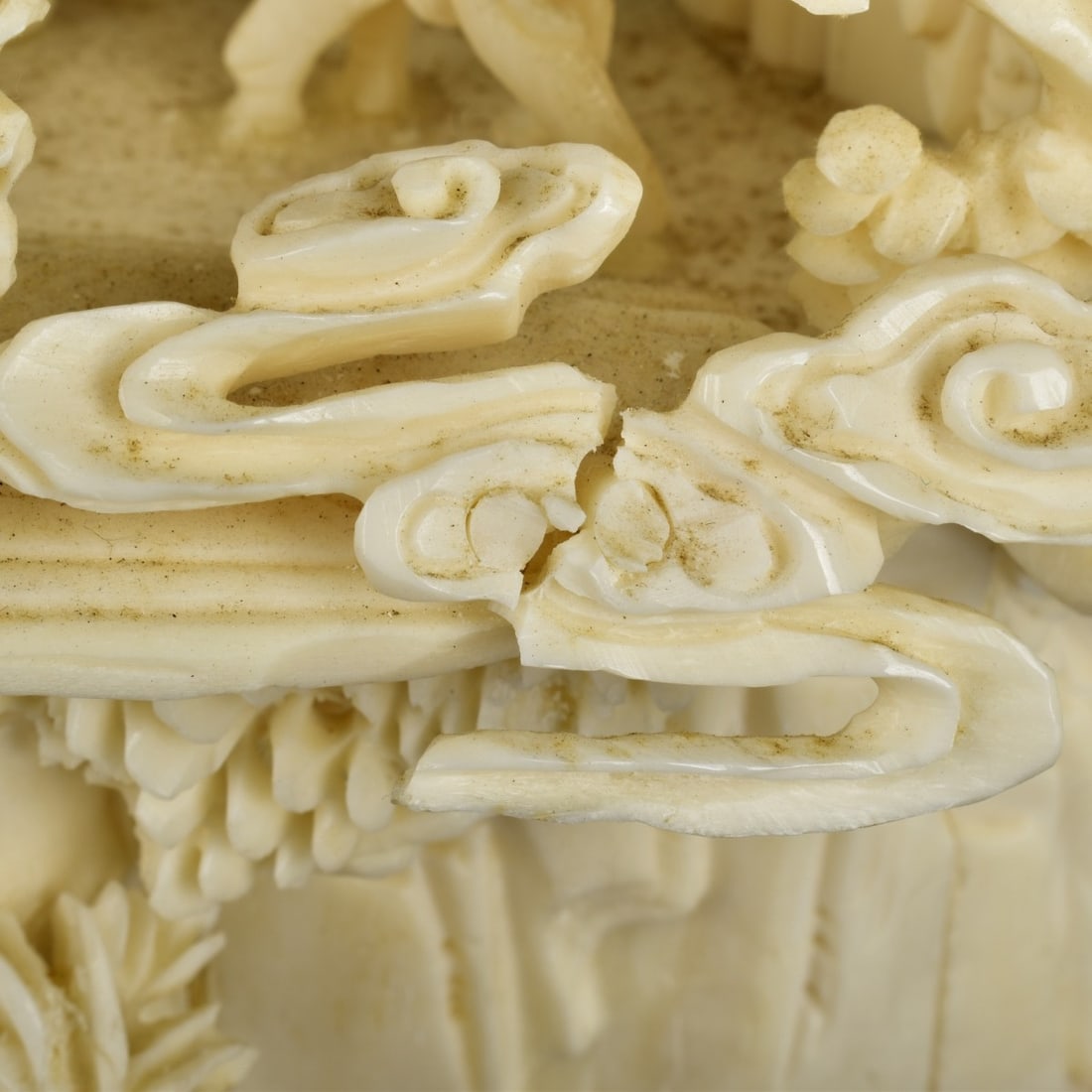 Large Chinese Carved Forest Scene - 6