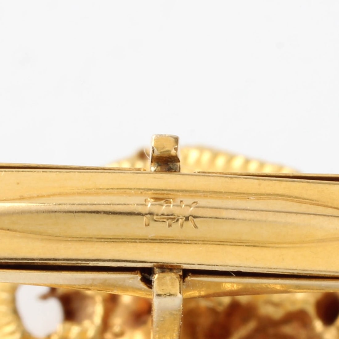 Diamond and 14K Cufflinks - 4
