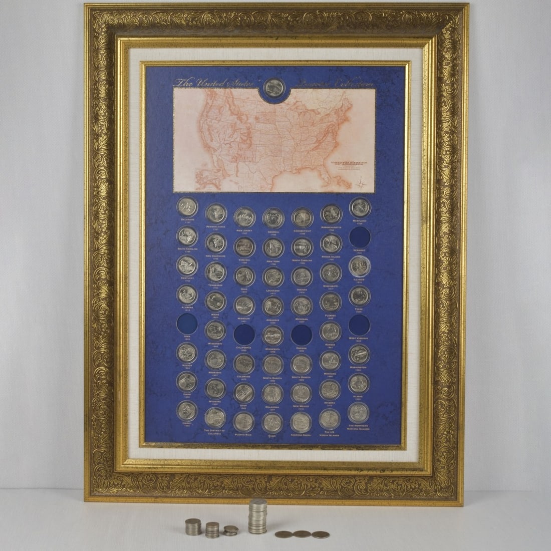Collection of United States Coins: Collection of United States Coins. Consisting of fifteen (15) Mercury head dimes, seven (7) pre 1964 Eisenhower dimes, ten (10) buffalo nickels, thirty-one (31) Walking Liberty silver quarters. Along
