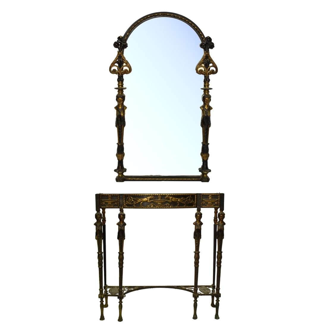 Oscar Bach Style Console and Mirror (1 of 8)