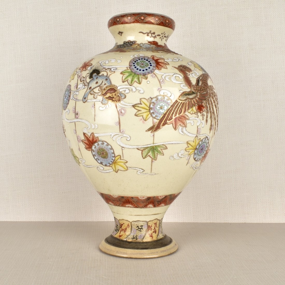 Japanese Pottery Vase - 2