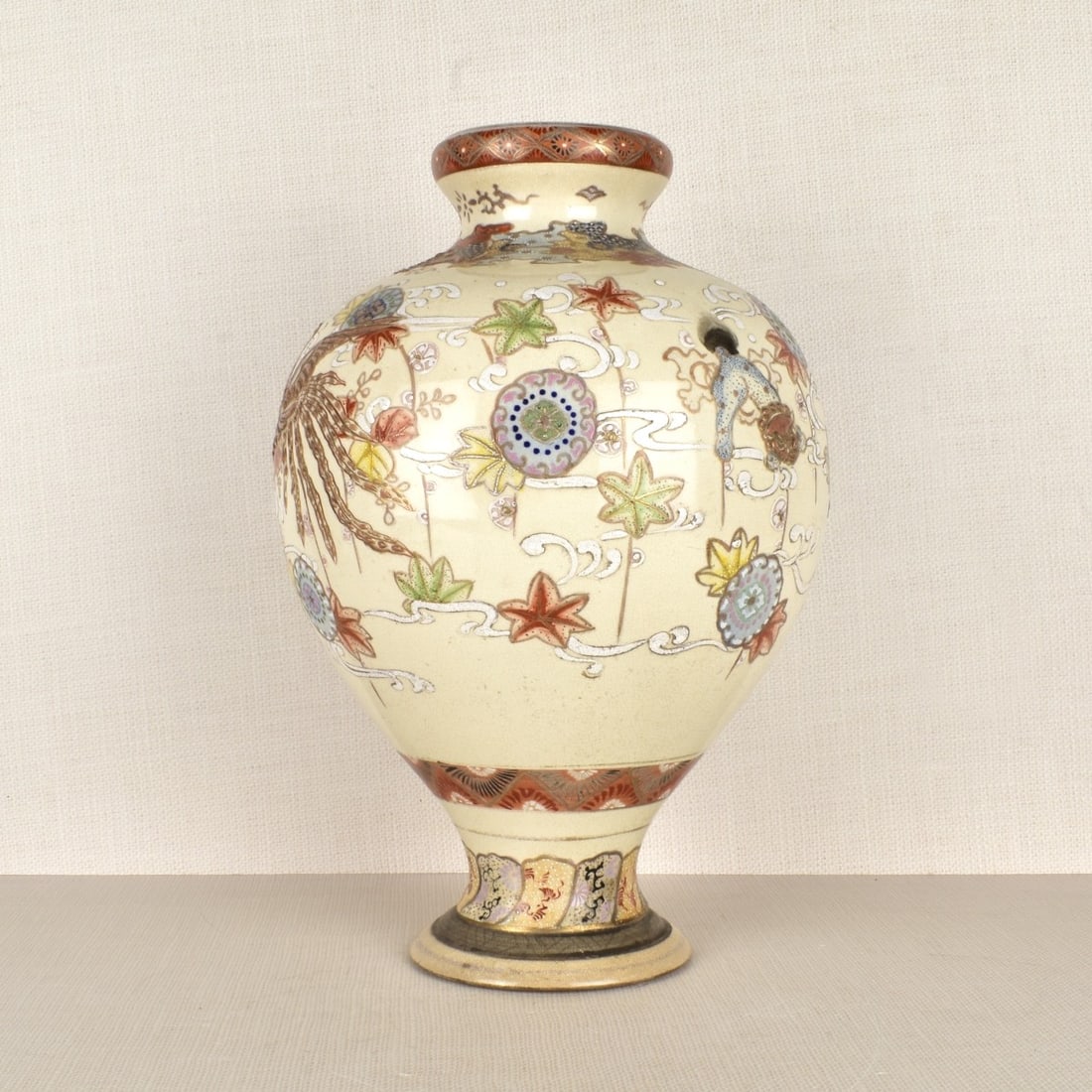 Japanese Pottery Vase - 3
