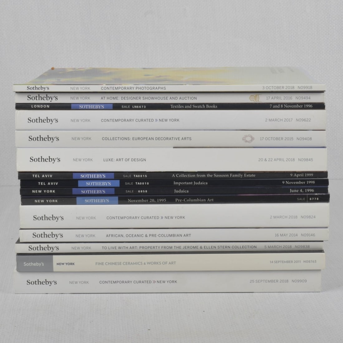Sotheby's Auction Catalogs - 2