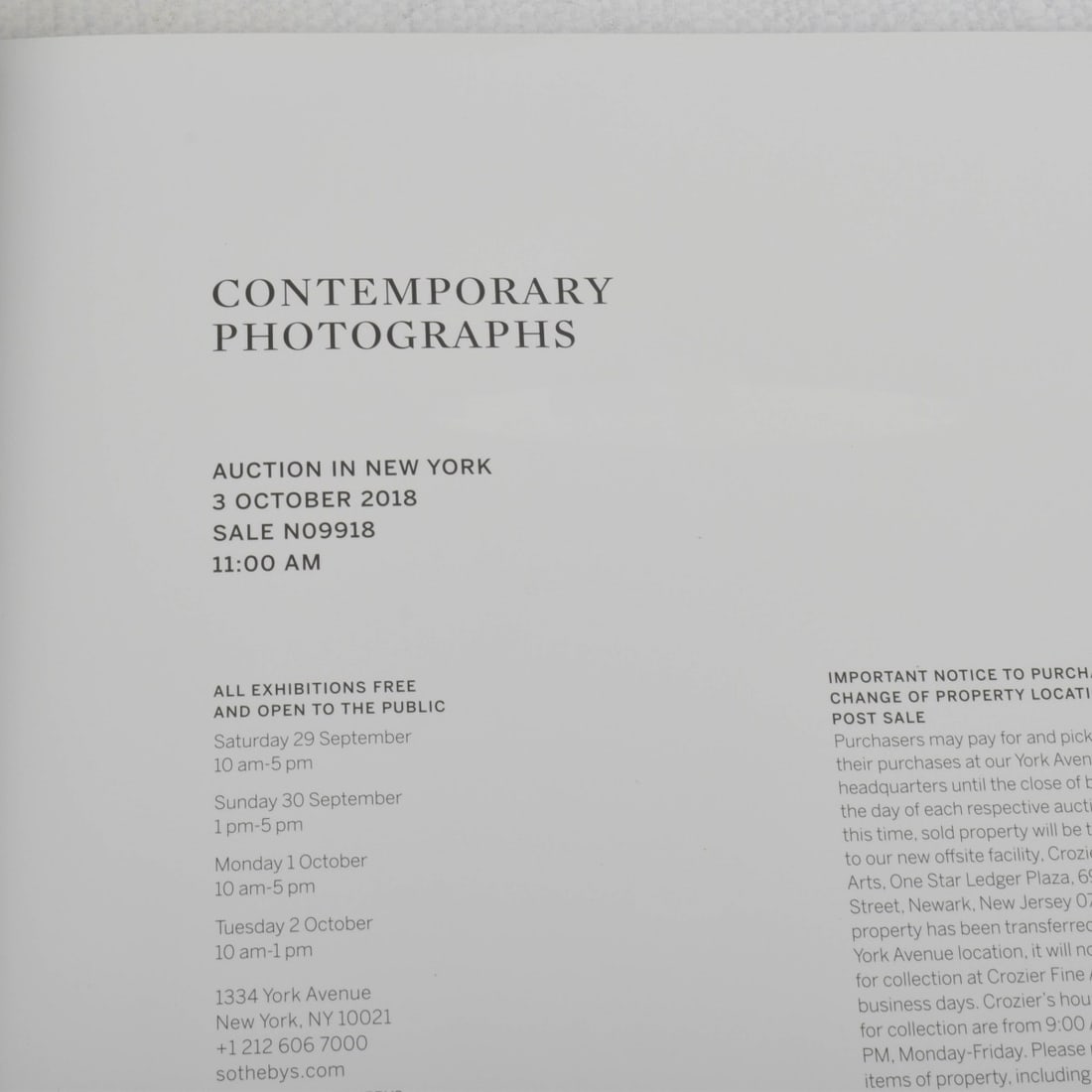 Sotheby's Auction Catalogs - 3