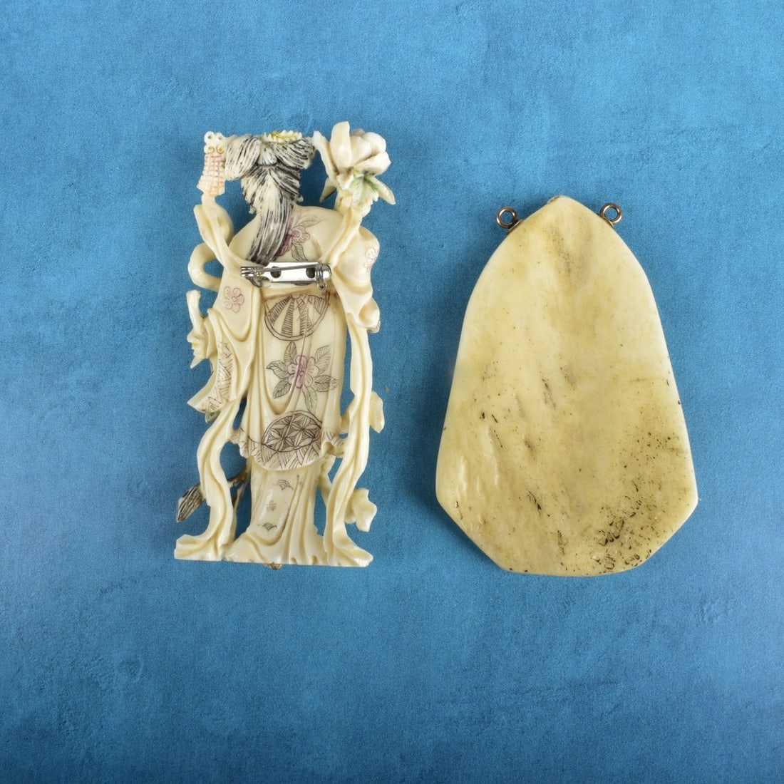 Three Assorted Carved Items - 2