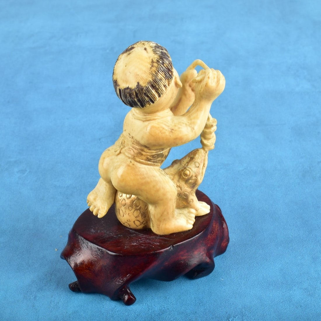 Three Assorted Carved Items - 4