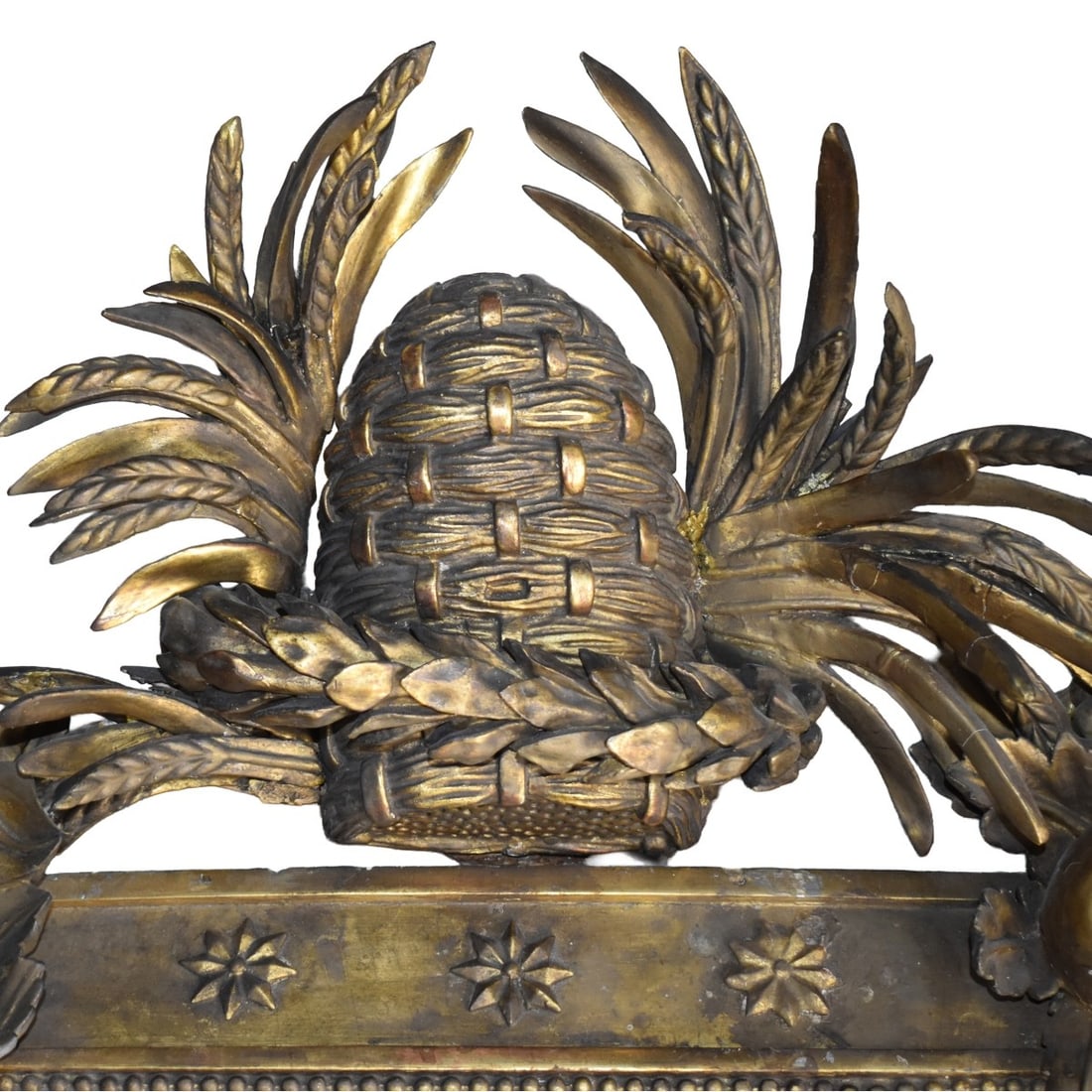 19th C. French Oval Mirror - 4